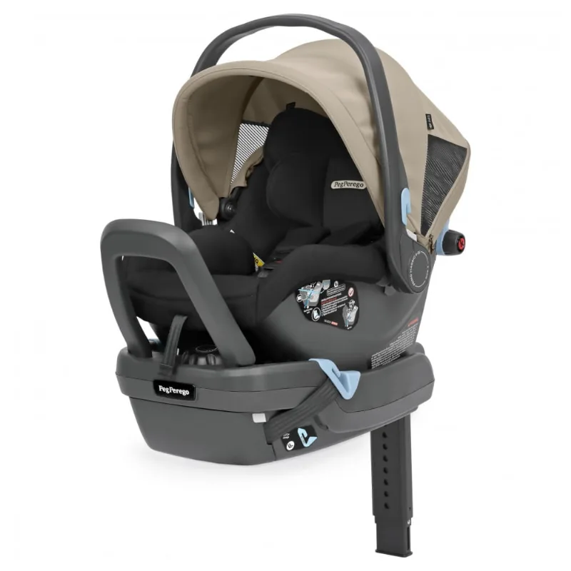 Cadeirinha Peg Perego Primo Viaggio Nido Bege Bebê com Perna de Apoio 1,8 a 13,6 kg