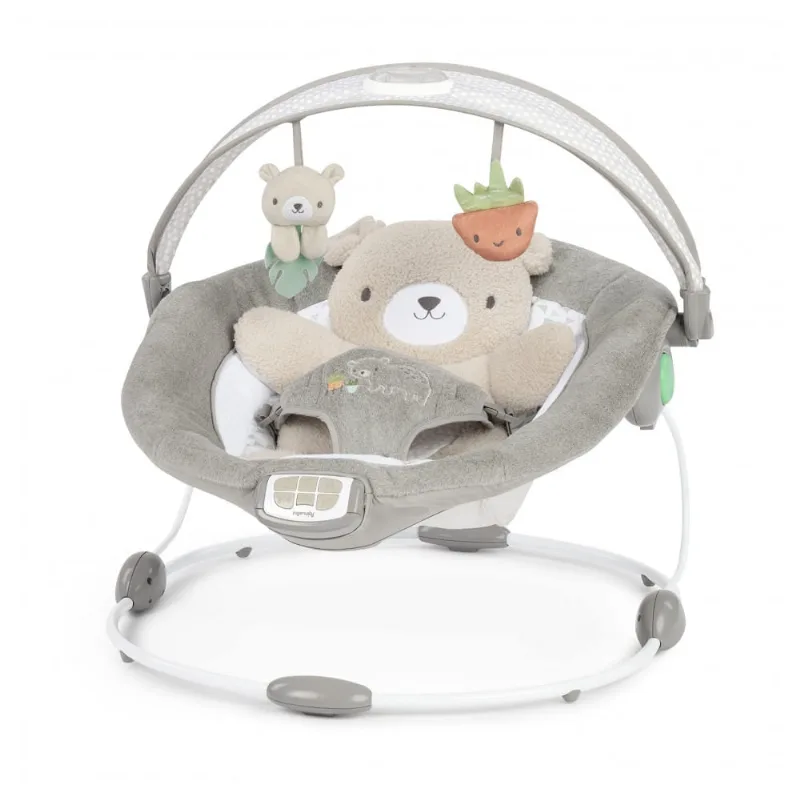 Cadeirinha Relaxante Ingenuity InLighten Nate com Barra Luminosa Recém-nascido a 9 kg