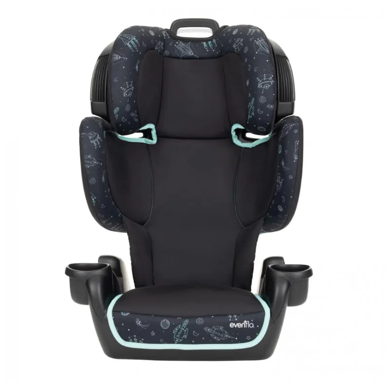 Assento Elevador com Encosto Evenflo GoTime LX Azul Astro 18 a 54 kg