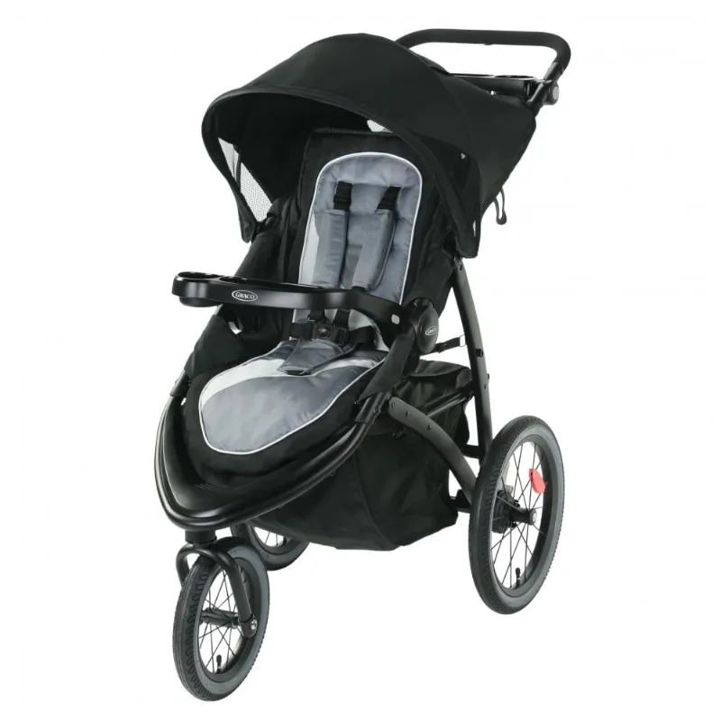 Carrinho de Bebê Graco FastAction Jogger LX Drive 2,3 a 22,7 kg com Dobragem Uma Mão