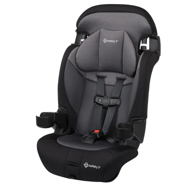 Cadeirinha Safety 1st Grand 2-em-1 Azul Cinza Conversível Assento Elevador 18 a 45 kg