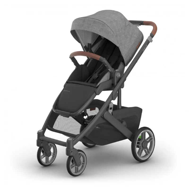 Carrinho de Bebê UPPAbaby Cruz V3 Cinza do Nascimento a 22,7 kg com Sistema de Viagem