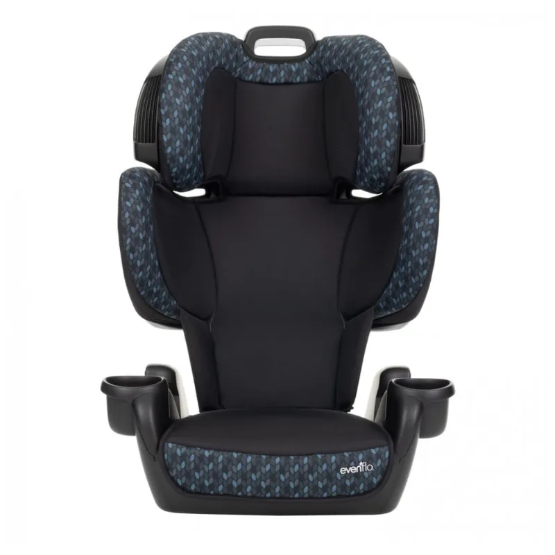 Assento Elevador Evenflo GoTime LX Azul com Encosto Removível 18,1 a 54,4 kg