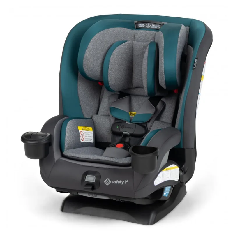 Cadeirinha Safety 1st EverSlim Verde 4-em-1 Perfil Compacto 2,3 a 45 kg