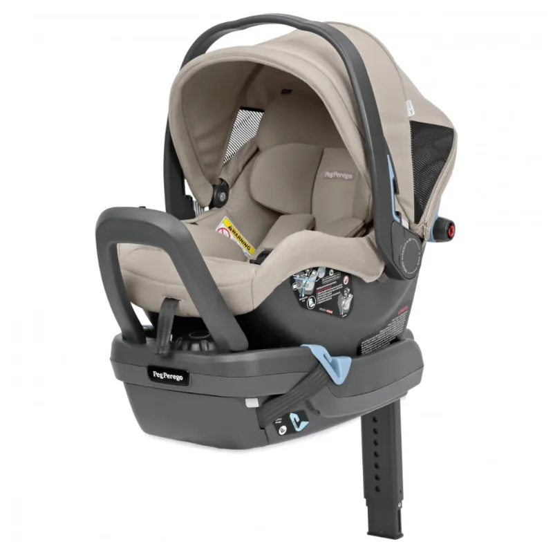 Cadeirinha Peg Perego Primo Viaggio Nido Azul Escura com Base e Perna de Apoio 1,8 a 13,6 kg