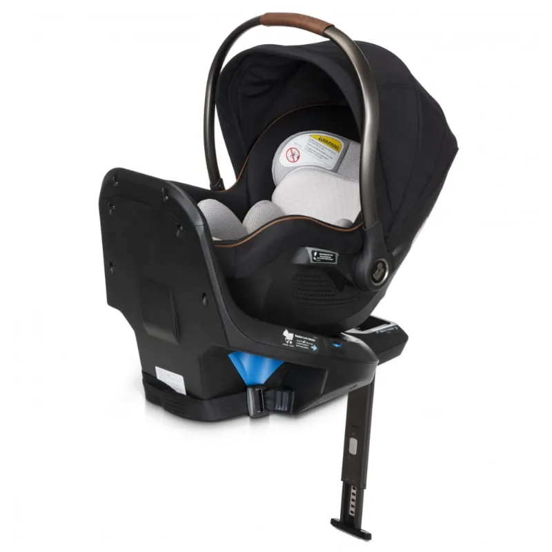 Cadeirinha Maxi-Cosi Peri 180 Areia Ônix Giratória 1,8 a 13,6 kg