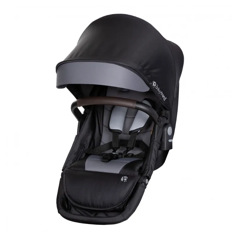 Assento Adicional Baby Trend Morph Preto Segundo Lugar para Carrinho Modular