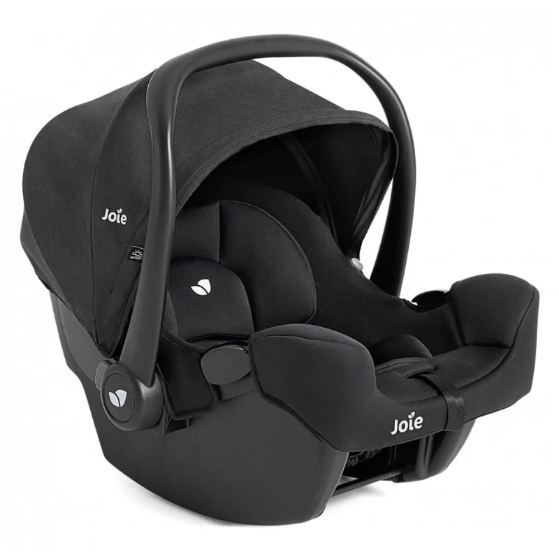 Cadeirinha Joie Rue Preta Ultra Leve com Base Antirrotação 1,8 a 13,6 kg