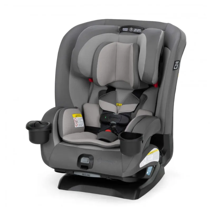 Cadeirinha Safety 1st EverSlim Cinza Espacial 4-em-1 Perfil Compacto 2,3 a 45,4 kg