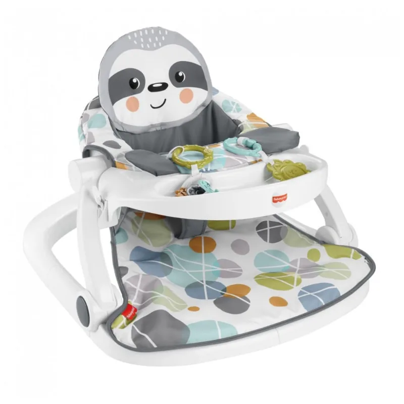 Cadeirinha de Apoio Fisher-Price Sit-Me-Up Preguicinha Multicolorida Portátil até 11 kg
