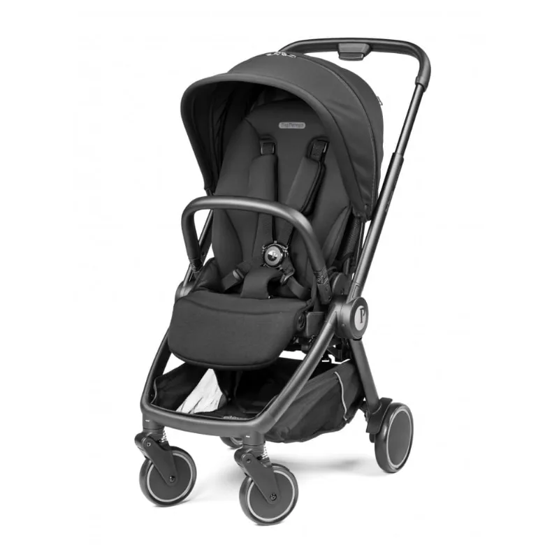 Sistema de Viagem Peg Perego City Loop Preto Chassi com Assento Nascimento até 22,7 kg