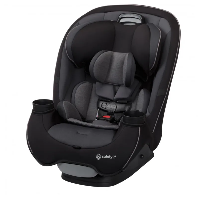 Cadeirinha Safety 1st Grow and Go Preta 3-em-1 Perfil Compacto 2,3 a 45,4 kg