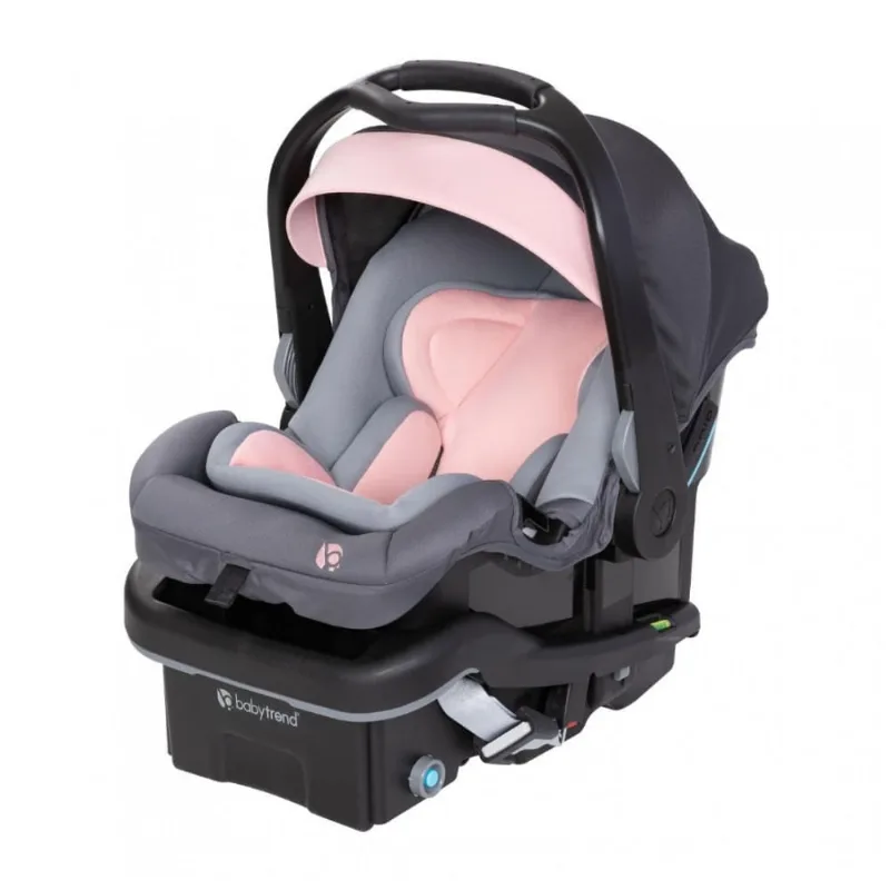 Cadeirinha Baby Trend Secure-Lift Rosa Recém-nascido a 13,6 kg com Arnês 5 Pontos