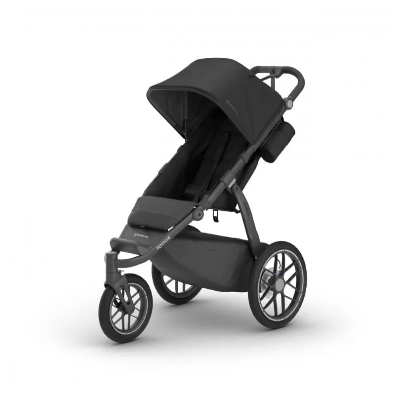 Carrinho UPPAbaby Ridge V2 Preto para Corrida e Todo-Terreno 3 Meses a 25 kg
