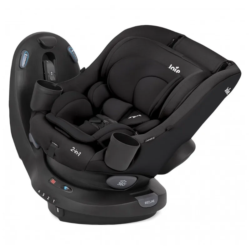 Cadeirinha Joie Chili Spin SI Cinza Giratória 360° 2-em-1 1,8 a 29,5 kg
