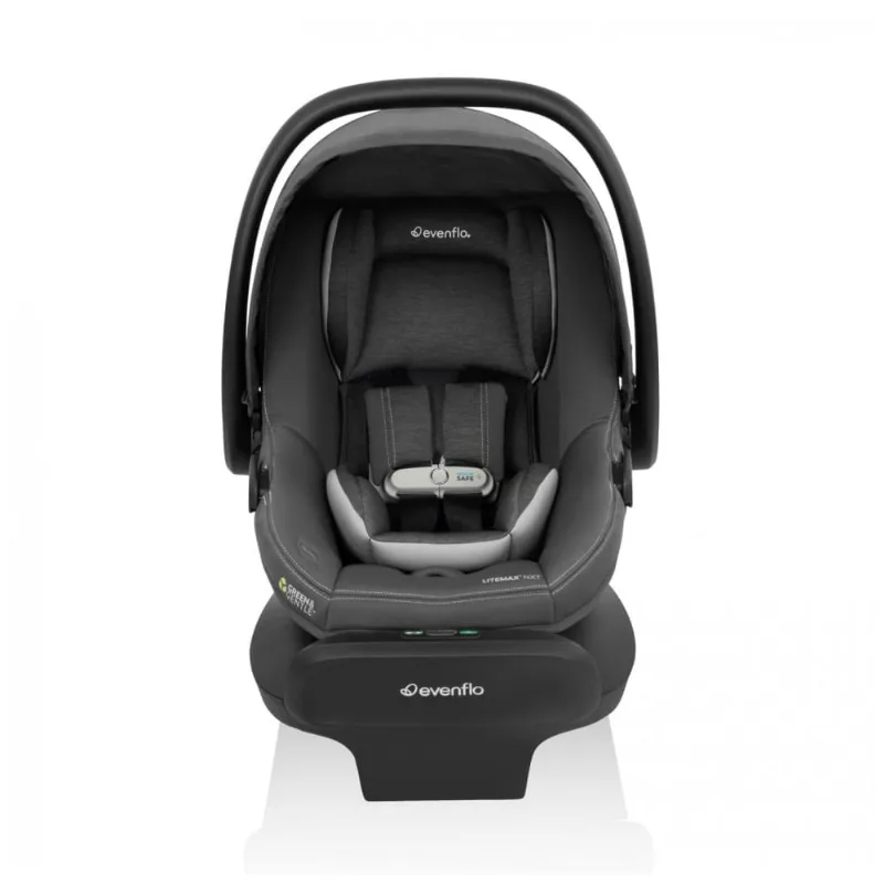 Cadeirinha Evenflo LiteMax NXT Cinza com SensorSafe 1,4 a 13,6 kg
