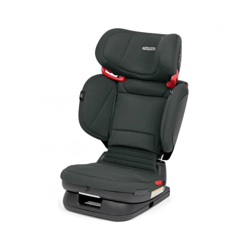 Assento Elevador com Encosto Peg Perego Viaggio Flex 120 Verde Metálico 4D Total Adjust 18,1 a 54,4 kg