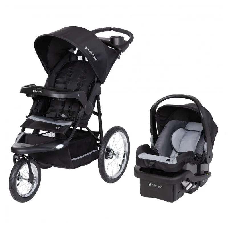 Sistema de Viagem Baby Trend Expedition Preto com Cadeirinha EZ-Lift Recém-nascido a 15,9 kg