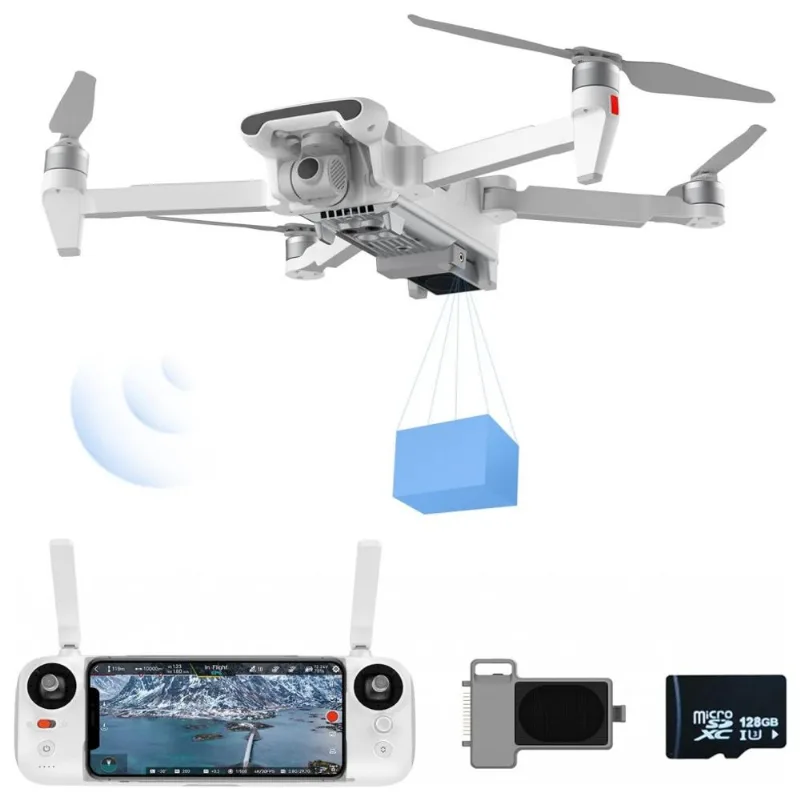 Drone X8se Com Camera 4k E Estojo De Transporte, Fimi, Branco