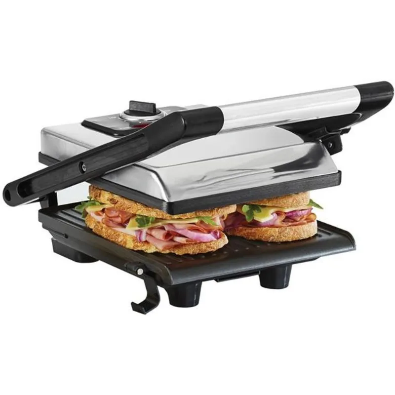 Sanduicheira Elétrica Panini Multi Grill Retro 127V Bella Caixa