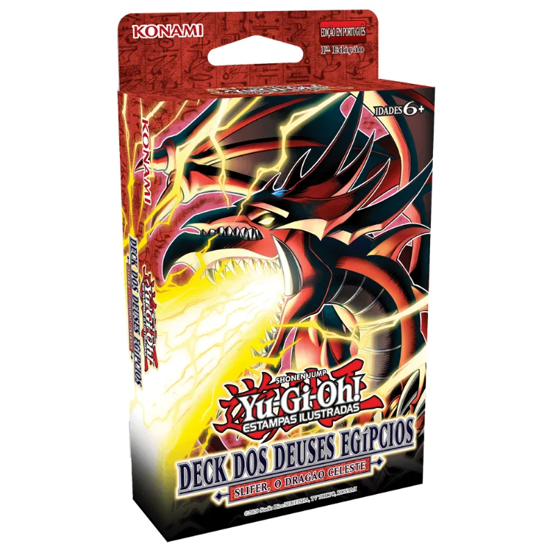 Deck dos Deuses Egípcios Yu-Gi-Oh! Slifer o Dragão Celeste