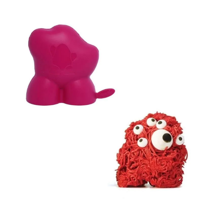 Molde Para Bolo Cupcake 3D Cake Doce Creature Rosa Chef'N