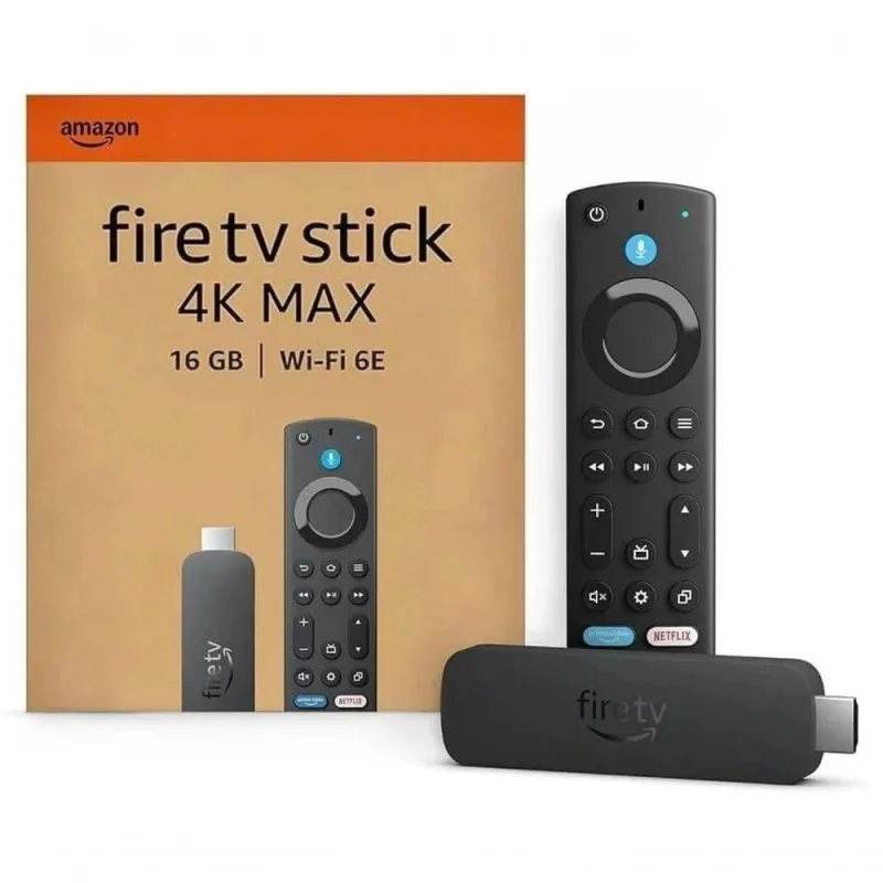 Streaming Amazon Fire TV 4K Max (2a Geração) com Wi-Fi 6 16GB Preto - amazon
