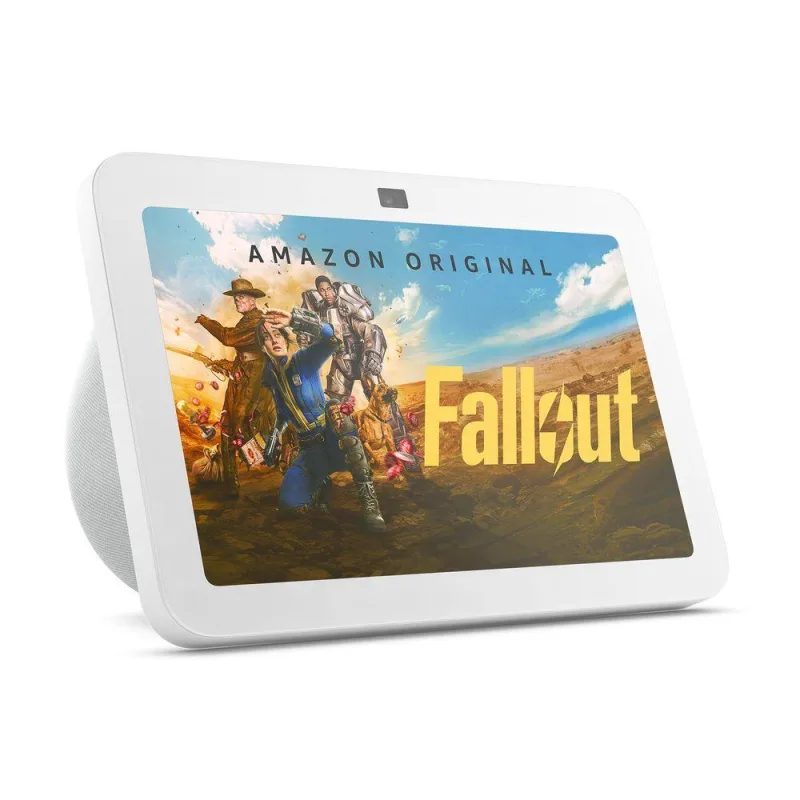 Caixa de Som Inteligente Amazon Echo Show 8 (3a Geração) 30W 2.1 Wi-Fi e Bluetooth e Zigbee Branco - Amazon