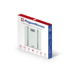Balança Digital Pague Menos de Bioimpedância 1 Unidade - Pague Menos