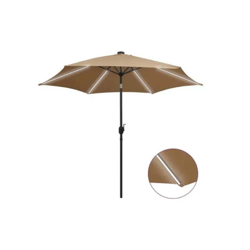 Ombrelone Redondo com Luz 2,7x2,35cm Member's Mark
