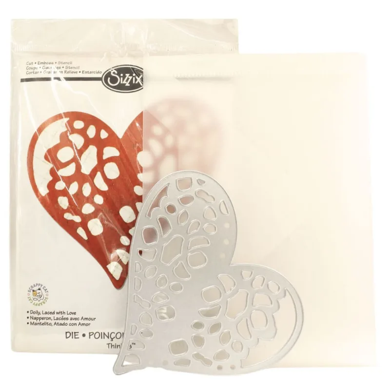 Lamina De Corte Coração Sizzix - 658911