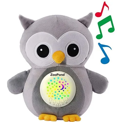 ZooPond - Baby Soother, Baby Night Light and Sound Machine, Brinquedos de berço com música e luzes, Berço Soother, Luz de berço, Auxílio para dormir i - Não Disponível