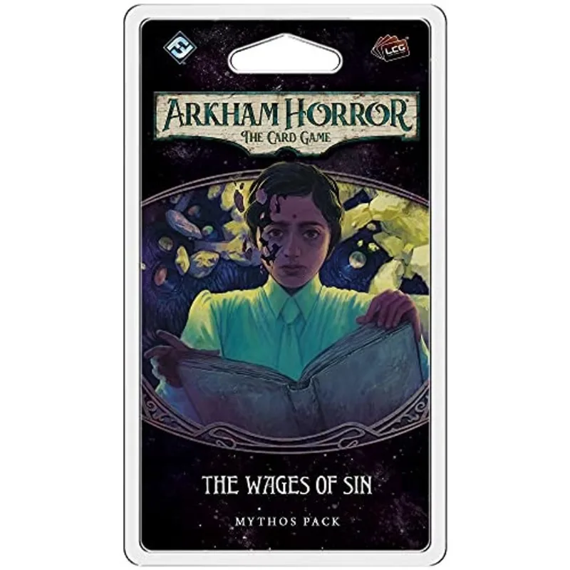 Jogo de Cartas Cooperativo de Terror: A Cobiça dos Pecados - 14 + 1-2 Jogadores 1-2h ffg