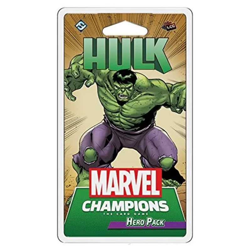 Marvel Champions The Card Game Hulk Hero Pack Jogo de cartas de estratégia para adultos e adolescentes Mais de 14 anos 1-4 jogadores Tempo médio de jogo 45-90 minutos Feito por Fantasy Flight Games