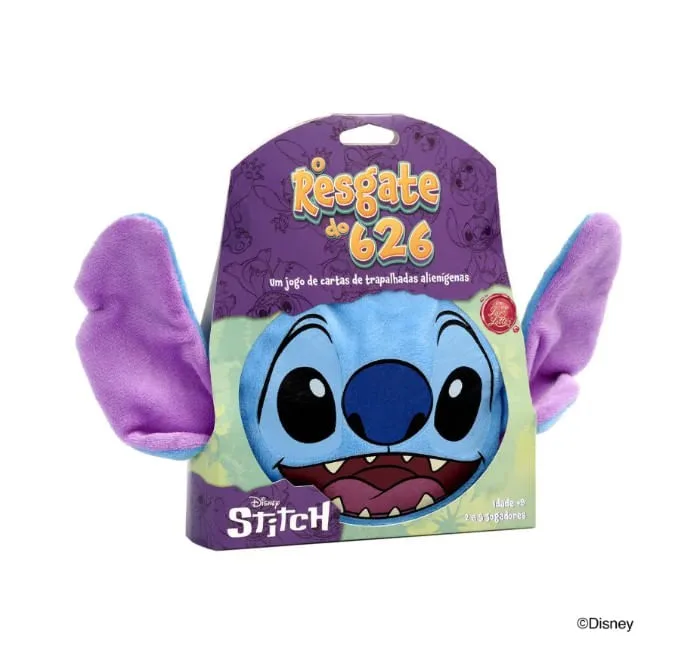 Jogo De Cartas - Disney - Stitch - O Resgate Do 626 - Asmodee - LC