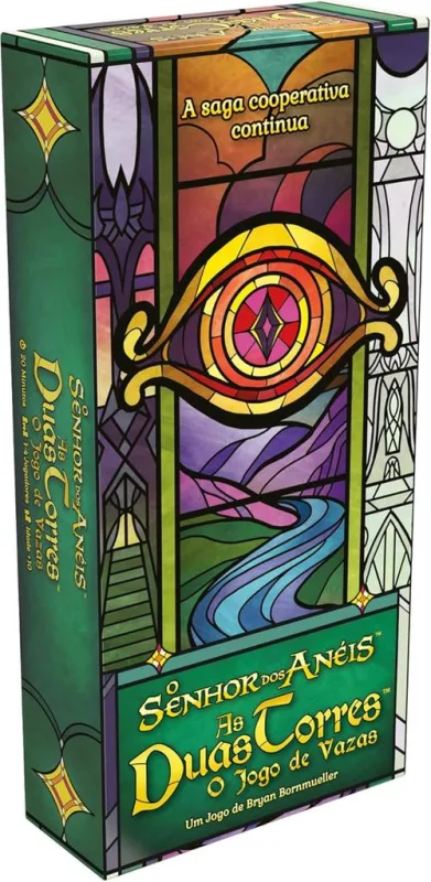 O Senhor Dos Anéis - As Duas Torres - O Jogo De Vazas - Galápagos - LC