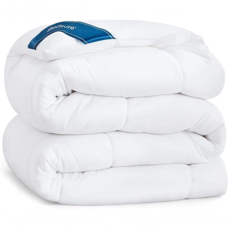 Bedsure Edredom Acolchoado Alternativo Branco Queen