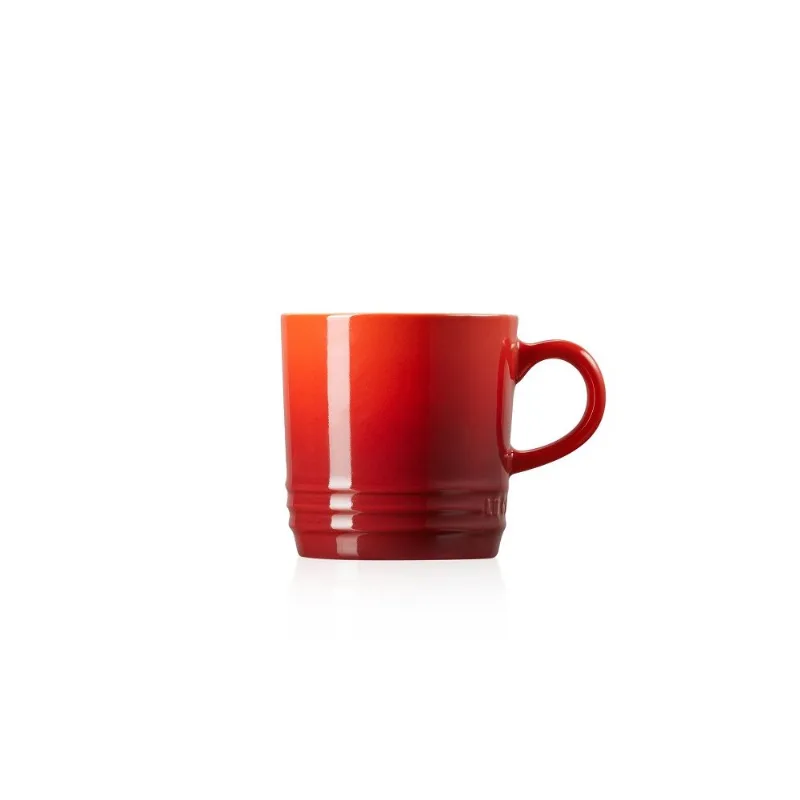 Caneca Capuccino em Cerâmica 200ml Le Creuset Vermelha