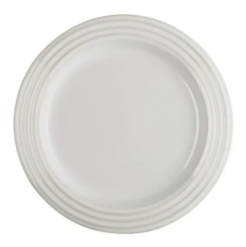 PRATO REDONDO LE CREUSET RASO 22CM Branco - Le creuset