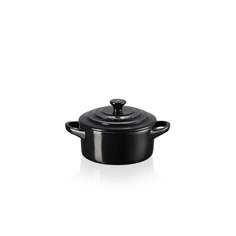 Mini Cocotte em Cerâmica 10cm Le Creuset Preto