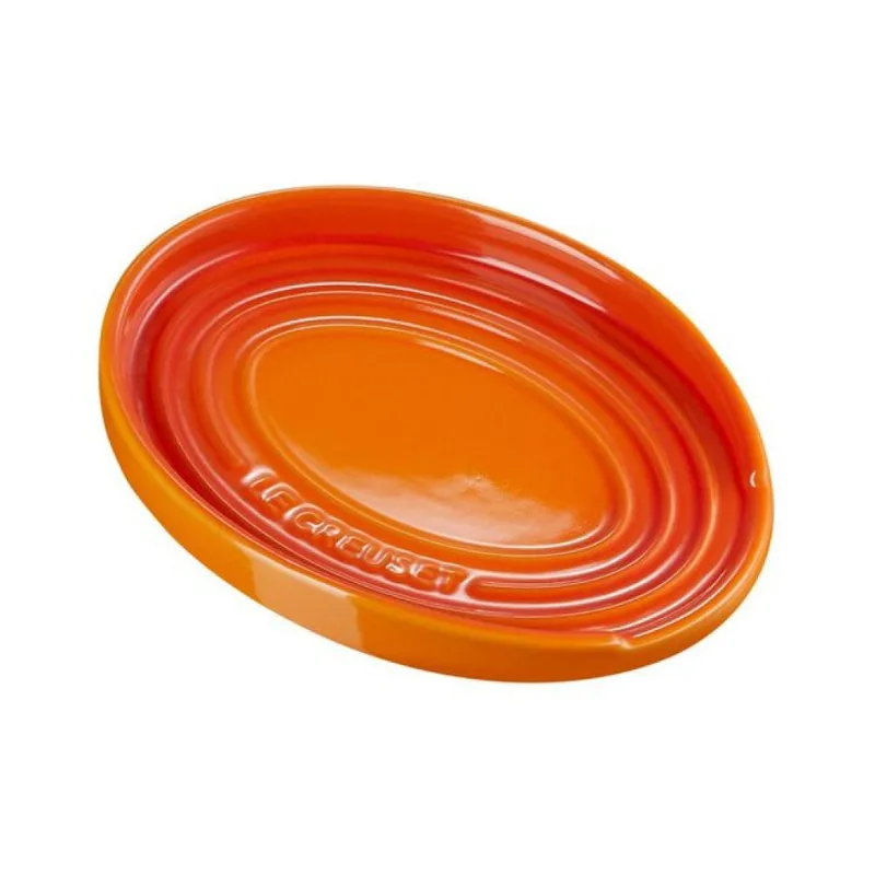 DESCANSO OVAL P/ COLHER LE CREUSET BRANCO