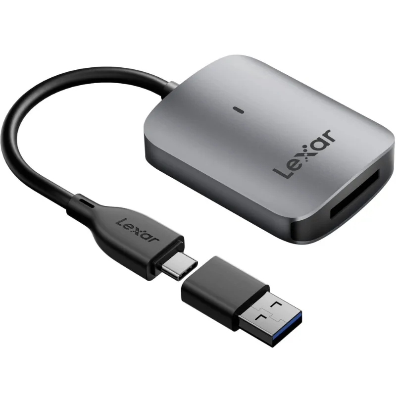Leitor Lexar Cfexpress Type A 900 Mb/s Usb 3.2 Gen 2 Com Adaptador Usb