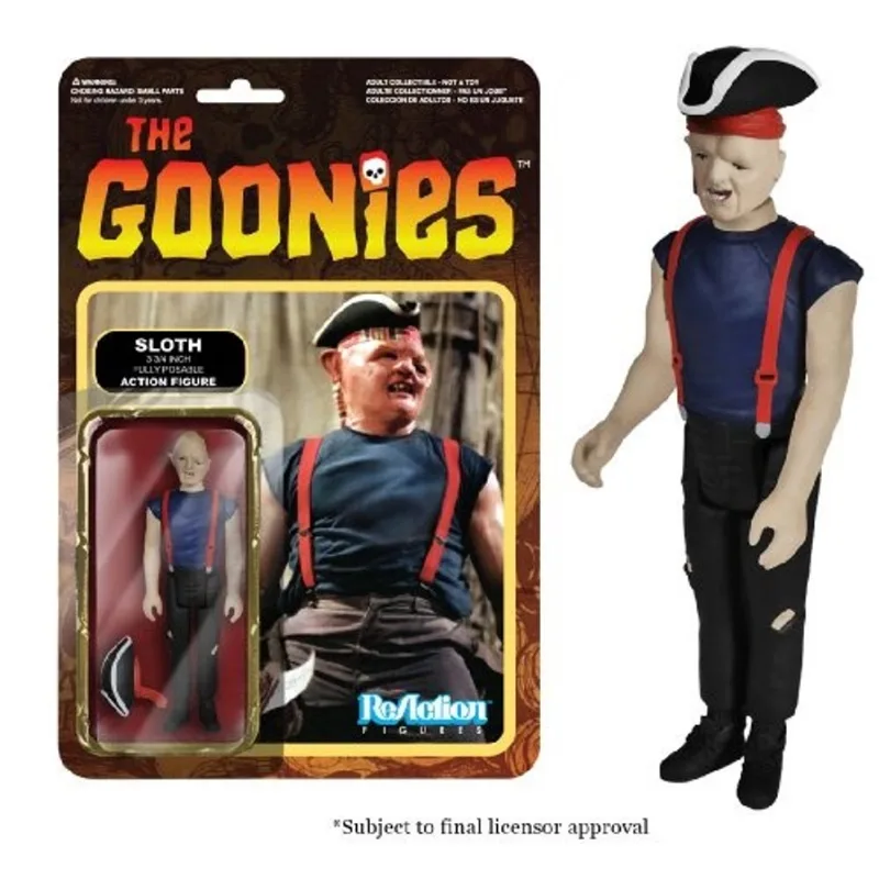 Boneco reação preguiça Funko Goonies