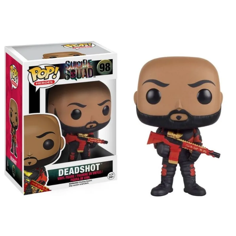 Deadshot Suicide Squad Esquadrão Suicida Funko Pop Heroes