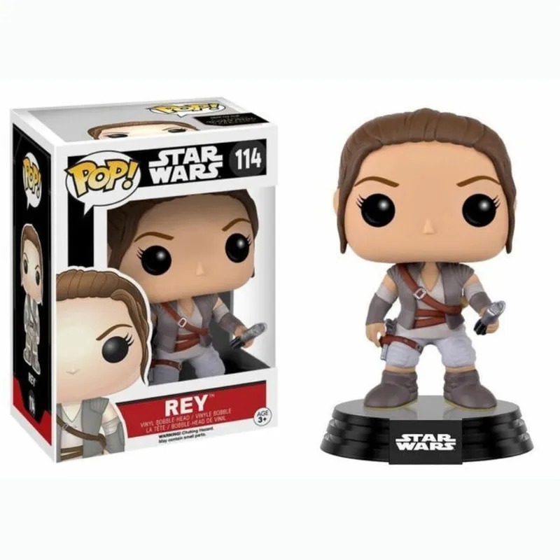 Funko Pop Rey Lightsaber 114 Star Wars The Force Awakens