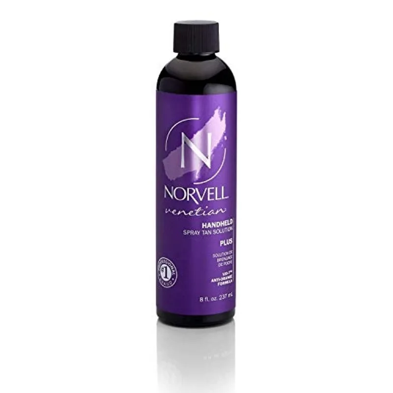 Norvell Premium Professional Sunless Tanning Spray Tan Solution - Venetian Plus, 8 fl. Oz.