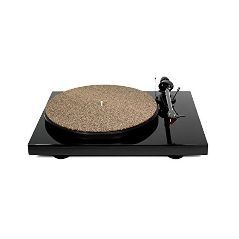 Corkery Cork N Borracha Giratório Platter Mat-1-16- Audiophile Slipmat-made In Usa