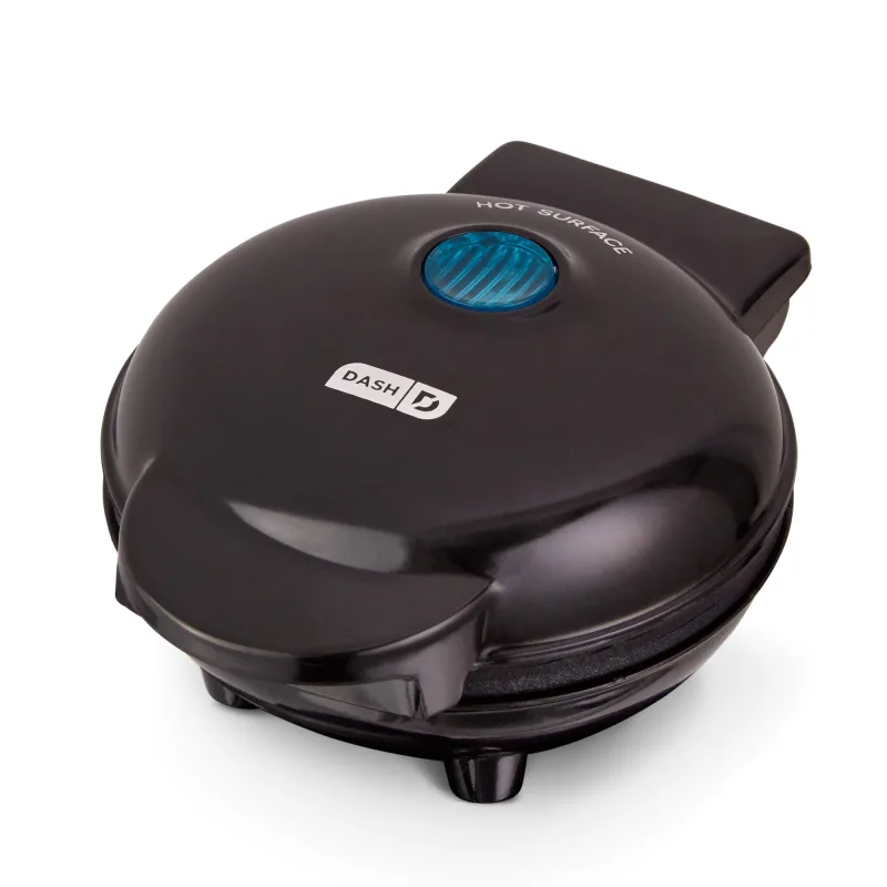 Máquina De Grelhar + Panini Press Dash Mini Maker Portable Black - Não Informado