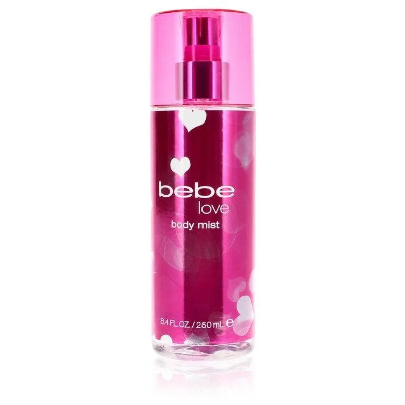 Body Splash Feminino Bebe Love 250 Ml - Bebe