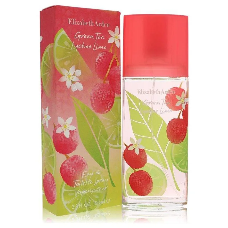 Perfume Feminino Green Tea Lychee Lime Elizabeth Arden Eau De Toilette 100 Ml Perfume Feminino Green Tea Lychee Lime Elizabeth Arden Eau D